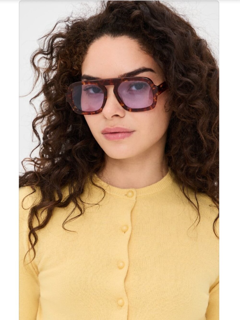 Elisa Johnson Jane Sunglasses RED TORTOISE